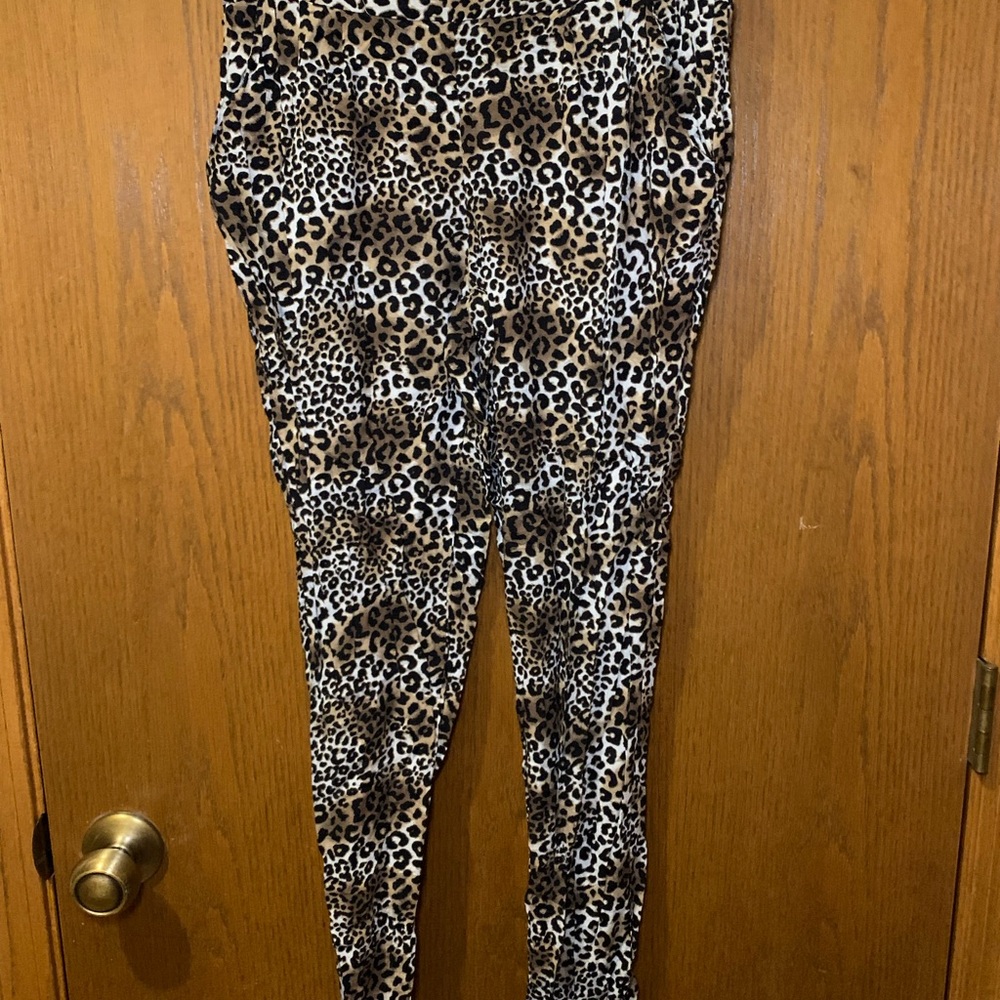 Rue21 Leopard Print Harem Pants- Size M
